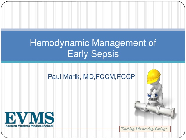 Hemodynamic Management of Early Sepsis