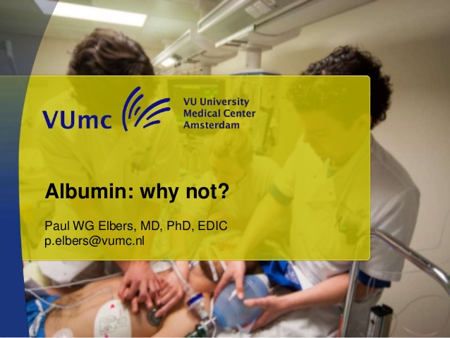 Albumin: why not