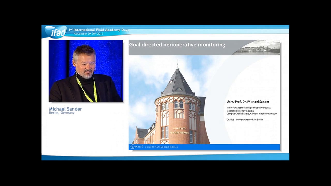 Michael Sander - Perioperative Fluid Management 