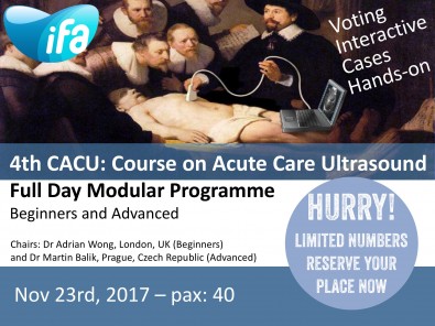 4th CACU: Course on Acute Care Ultrasound