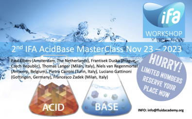 2nd ACid-Base Masterclass during IFAD