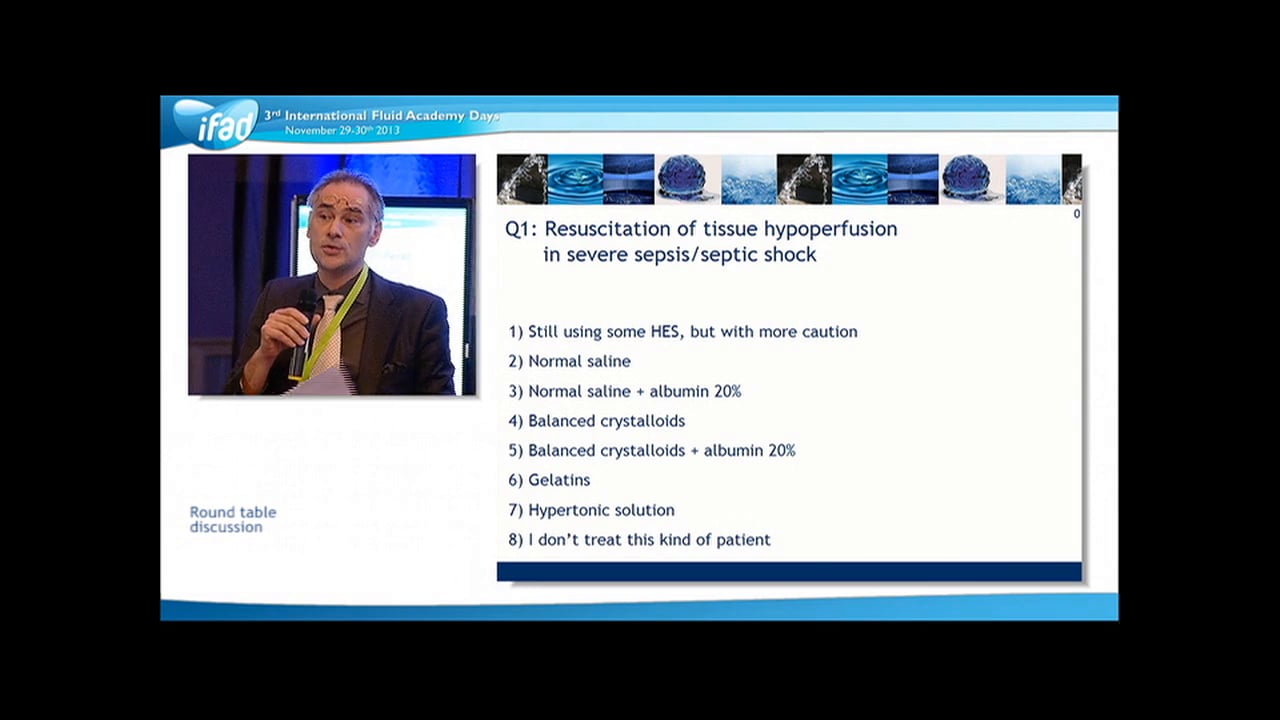 Round Table Discussion - Sepsis